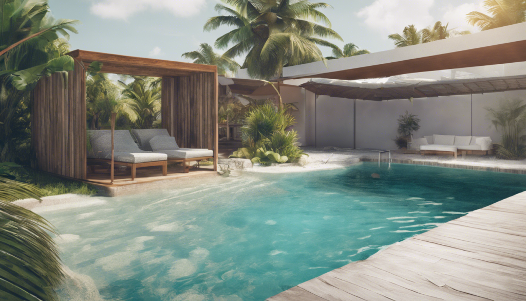 découvrez les matériaux innovants pour construire une piscine résistante au climat de la guadeloupe et profitez d'une baignade inoubliable.