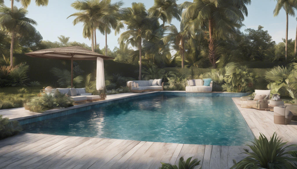 découvrez comment choisir les bonnes matériaux pour une piscine résistante au climat tropical et un entretien facile.