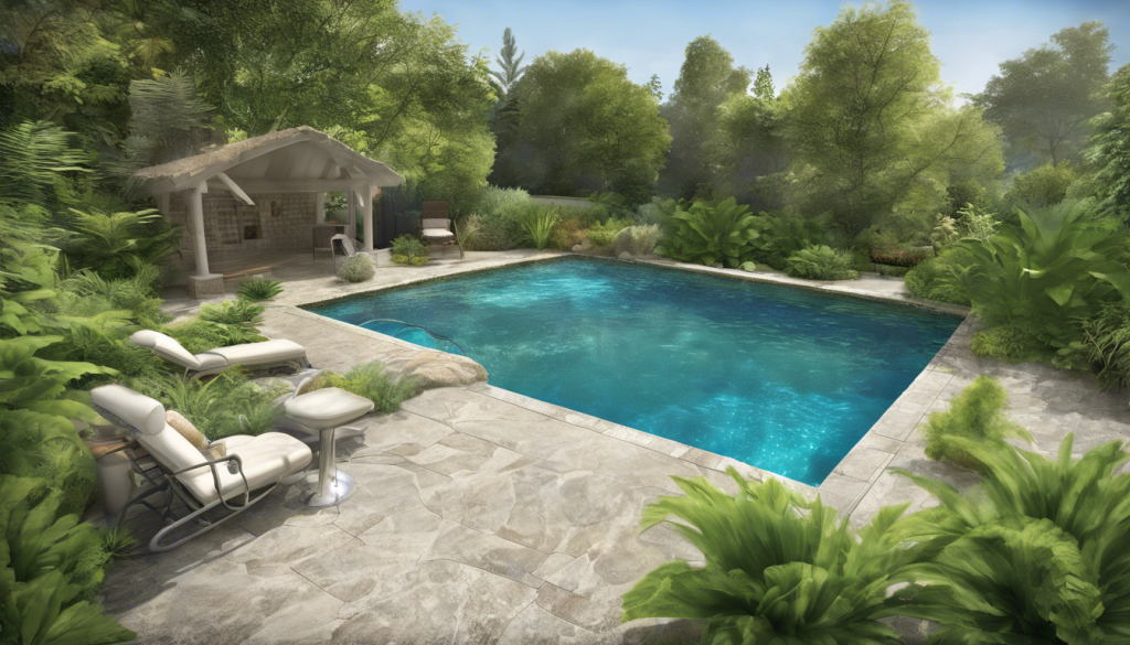 découvrez des solutions naturelles pour se débarrasser des algues dans votre piscine à l'eau salée avec ces méthodes simples et efficaces.