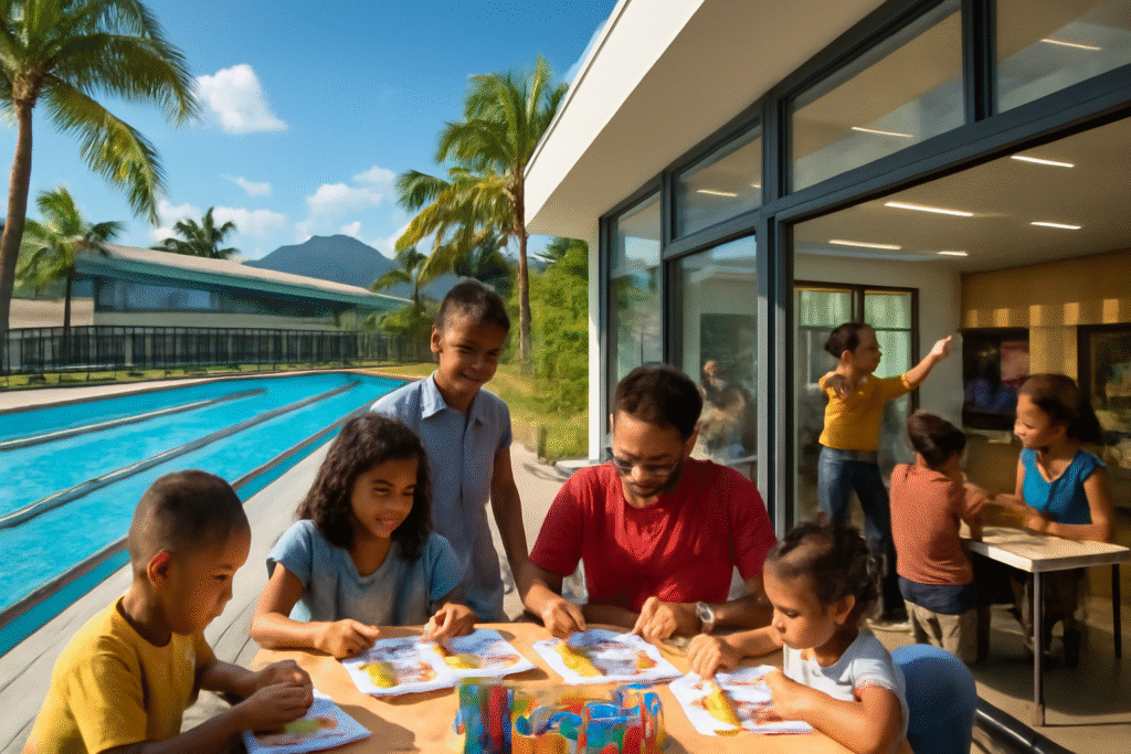 découvrez comment les fonds européens transforment la guadeloupe en soutenant le sport, l'éducation et la culture à travers des infrastructures modernes telles que des piscines olympiques et des centres culturels, contribuant ainsi au développement local et à l'épanouissement des communautés.