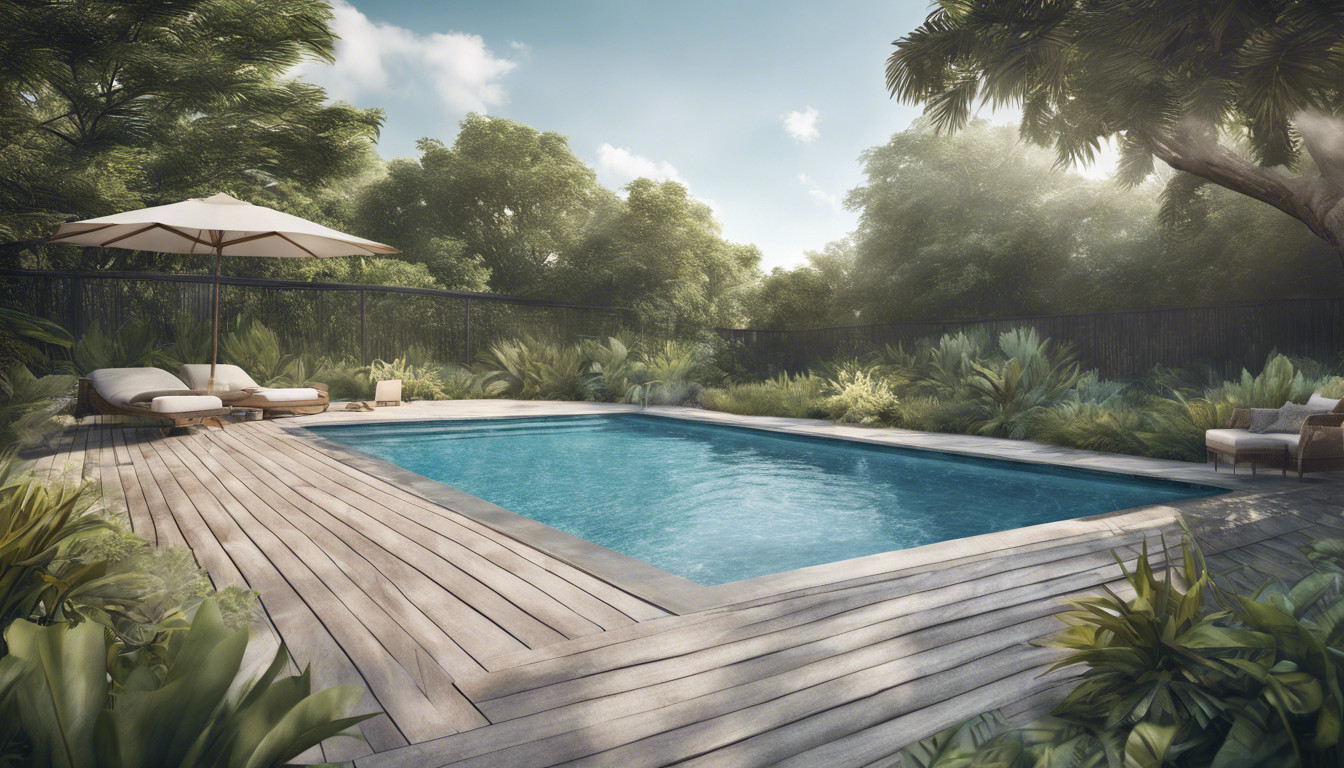 découvrez les meilleurs matériaux pour une piscine résistante au climat tropical avec un entretien facile