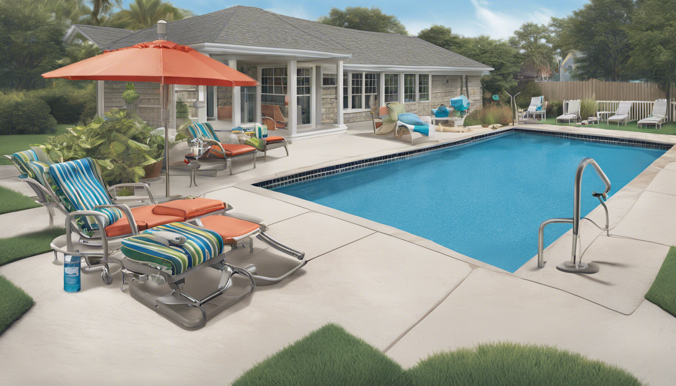 découvrez les accessoires essentiels pour maintenir votre piscine à l'eau salée en parfait état avec notre sélection de produits de qualité.