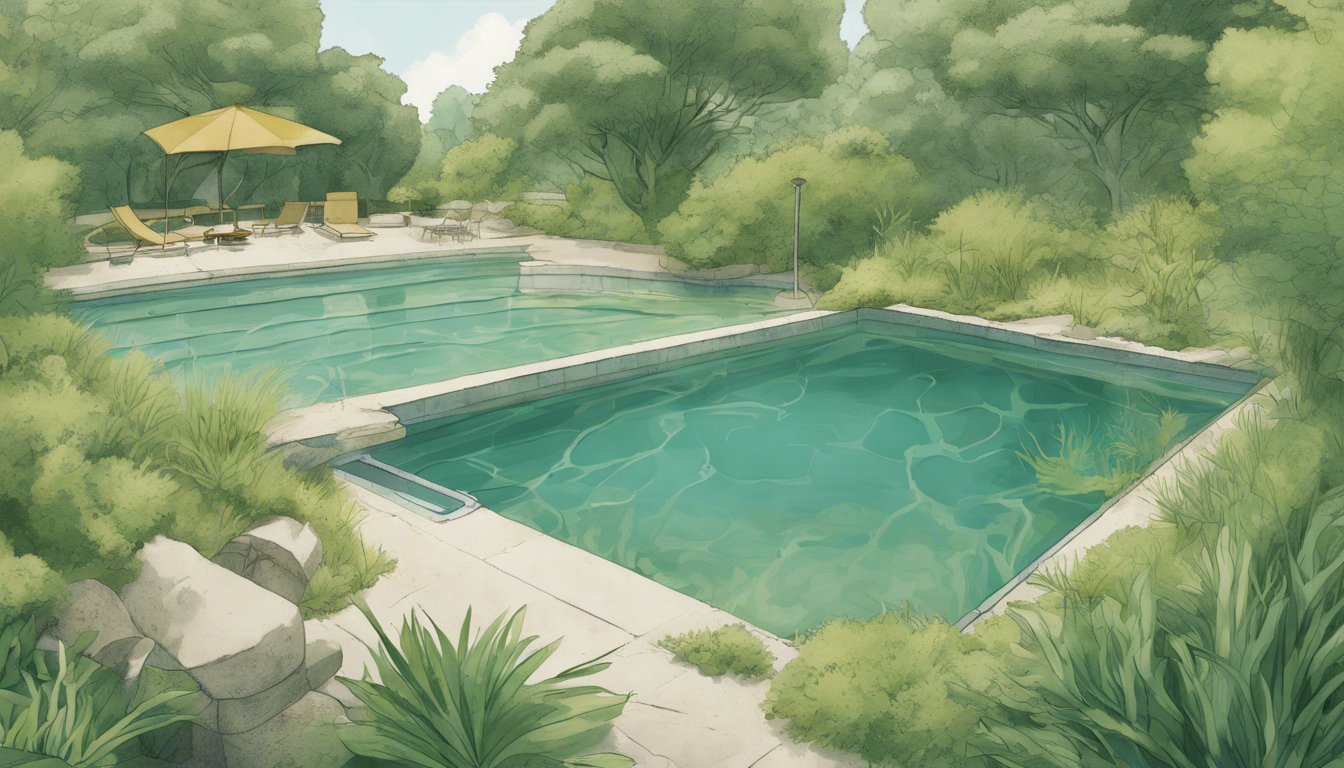 découvrez des méthodes naturelles pour éliminer efficacement les algues dans une piscine à l'eau salée, sans utiliser de produits chimiques nocifs.
