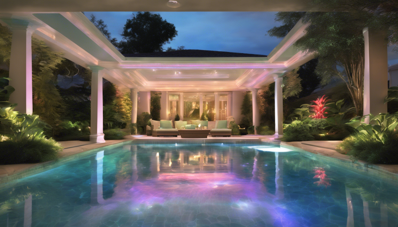 découvrez les avantages de la chromothérapie dans une piscine à l'eau salée pour une relaxation et un bien-être complet.