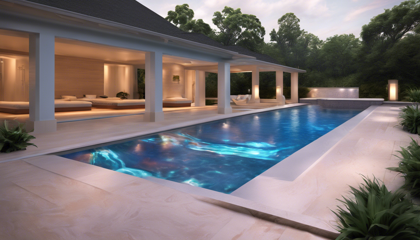 découvrez les nombreux bienfaits de la chromothérapie dans une piscine à l'eau salée pour une relaxation et une régénération totale du corps et de l'esprit.