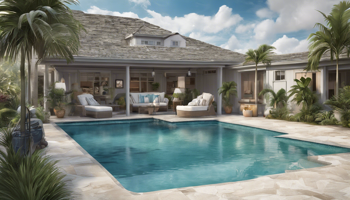découvrez les secrets des matériaux résistants aux intempéries pour une piscine tropicale et profitez d'une durabilité maximale sous les climats les plus extrêmes.